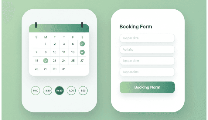 Booking Calendar & Form